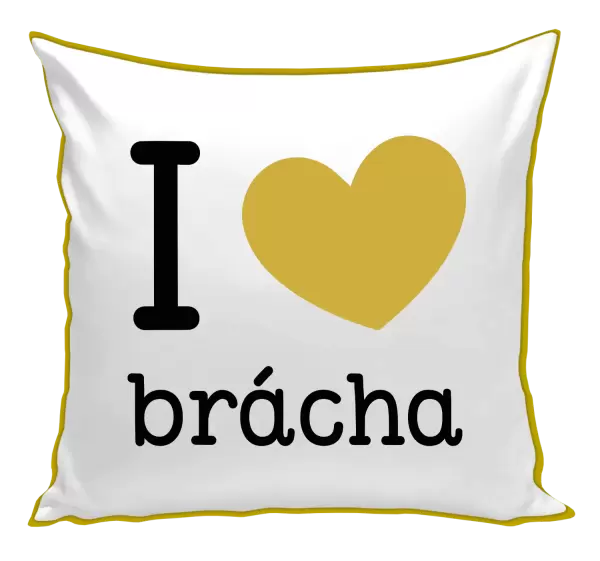 Polštář I love brácha