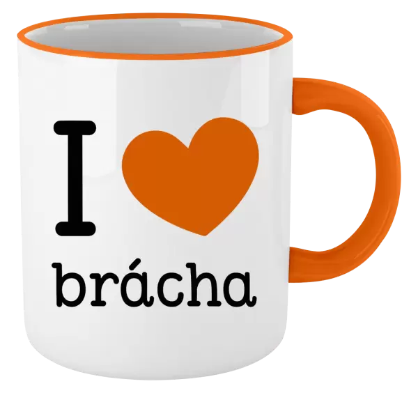 Hrnek I love brácha