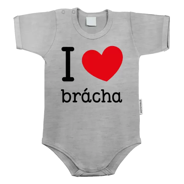 Dětské body I love brácha