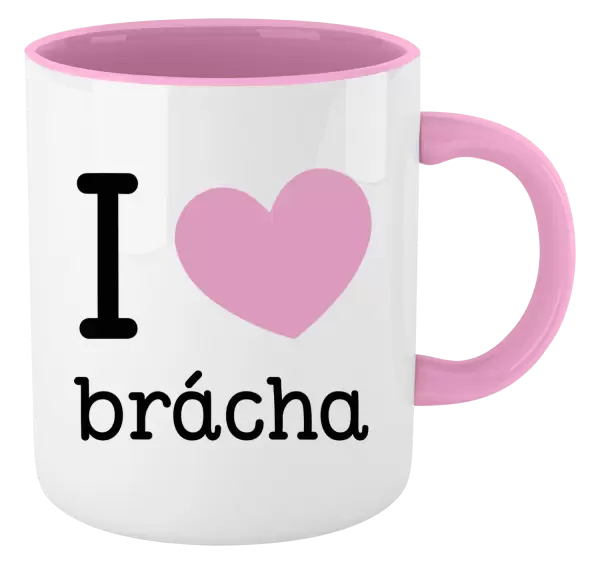 Hrnek I love brácha