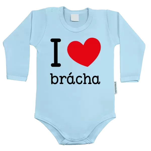 Dětské body I love brácha