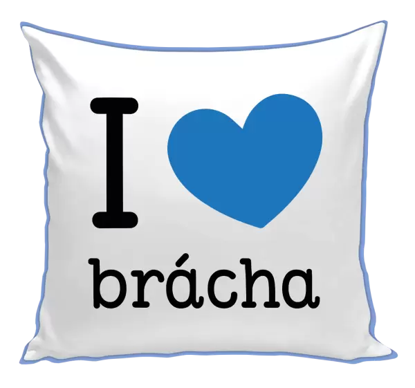 Polštář I love brácha