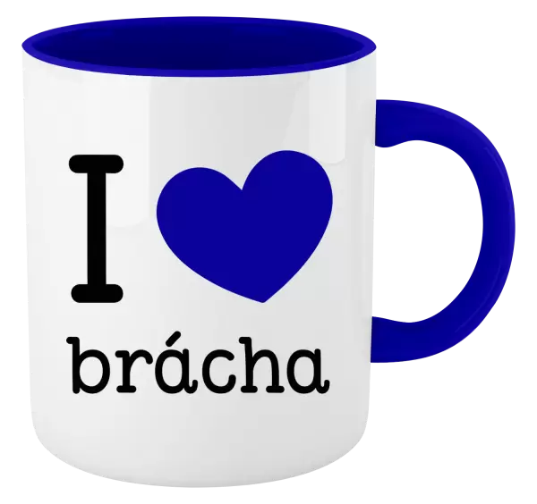 Hrnek I love brácha