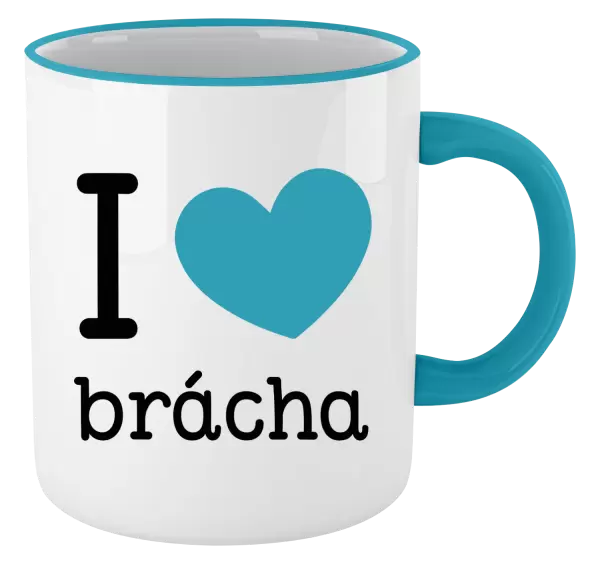 Hrnek I love brácha