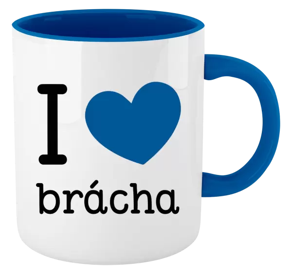 Hrnek I love brácha