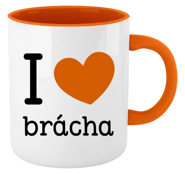Hrnek I love brácha