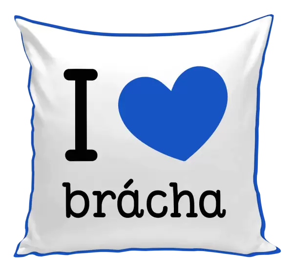 Polštář I love brácha