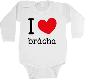Dětské body I love brácha