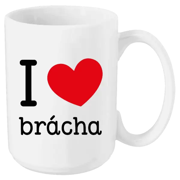 Hrnek I love brácha