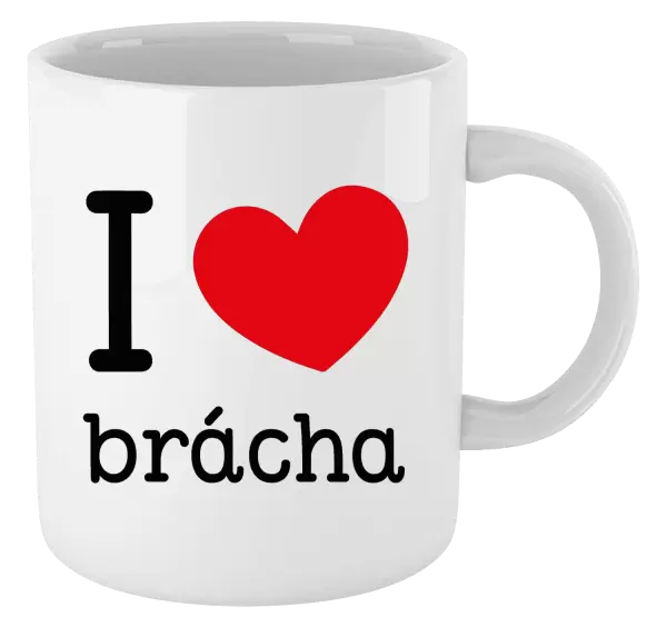 Hrnek I love brácha