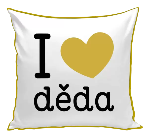 Polštář I love děda