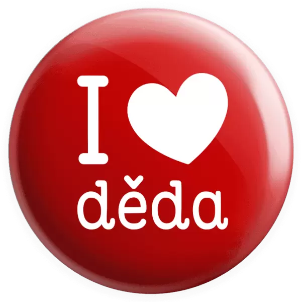 Placka I love děda