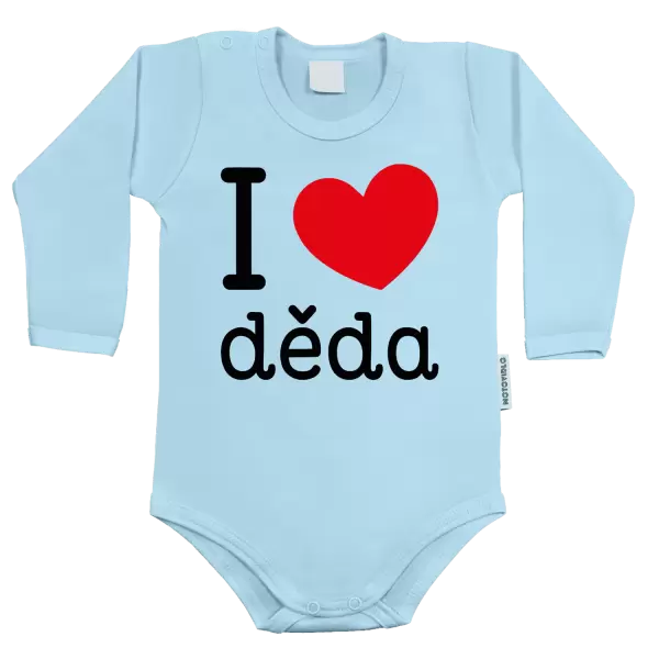 Dětské body I love děda