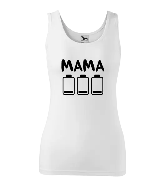 Dámske tielko Mama - vybité baterky 