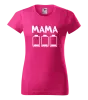 Dámske tričko Mama - vybité baterky 
