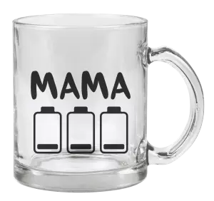 Hrnček Mama - vybité baterky 
