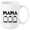 Hrnček Mama - vybité baterky 