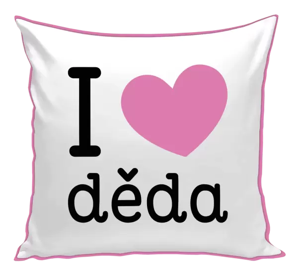 Polštář I love děda