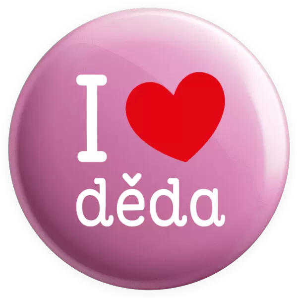 Placka I love děda