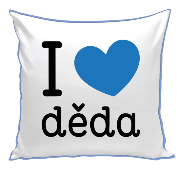 Polštář I love děda