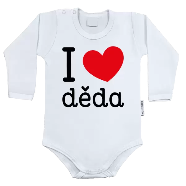 Dětské body I love děda