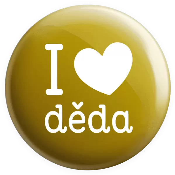Placka I love děda