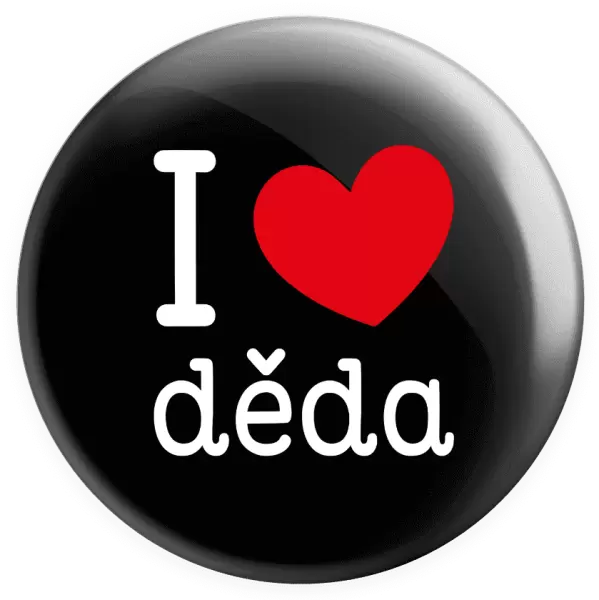 Placka I love děda
