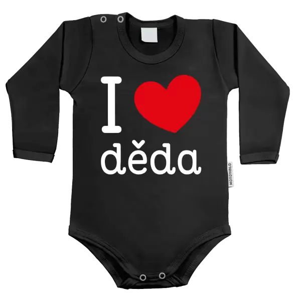 Dětské body I love děda