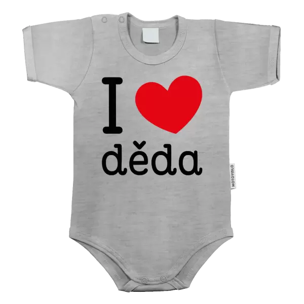 Dětské body I love děda