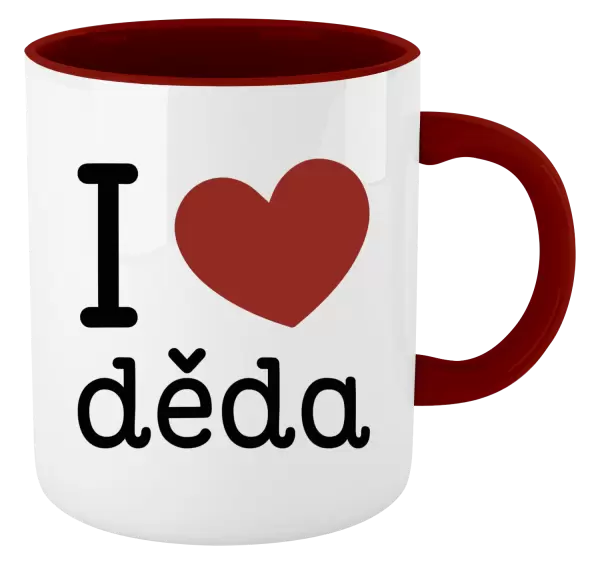 Hrnek I love děda