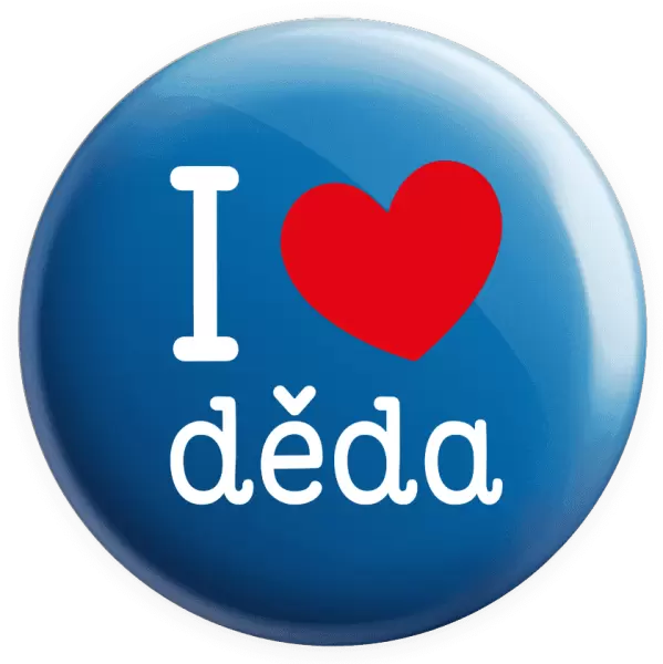 Placka I love děda
