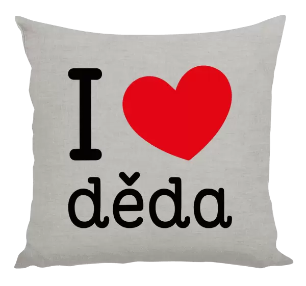 Polštář I love děda