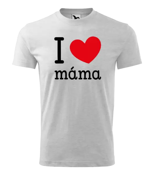 Dětské tričko I love máma