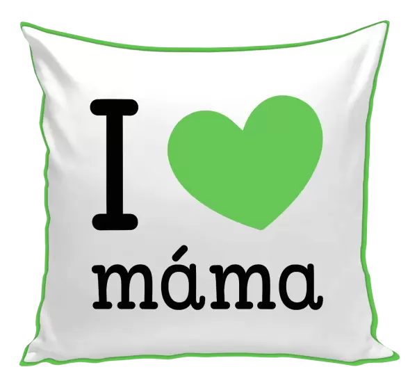 Polštář I love máma