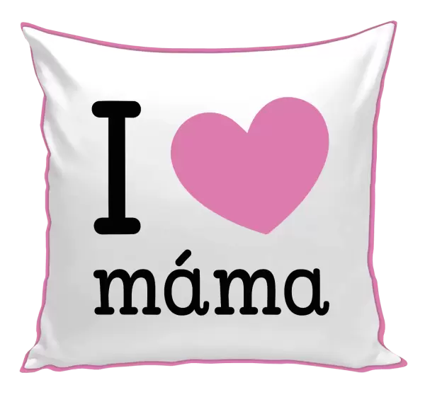 Polštář I love máma