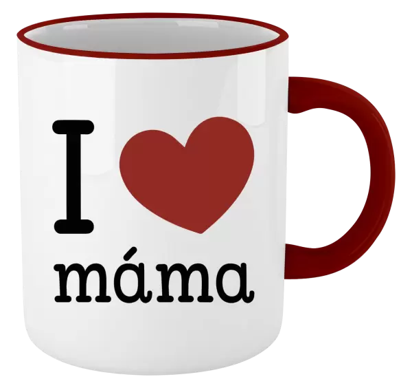 Hrnek I love máma