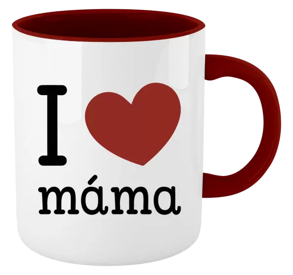 Hrnek I love máma