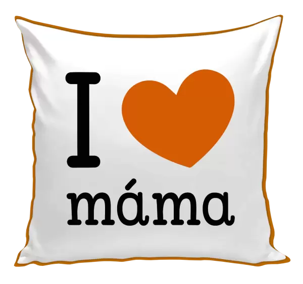 Polštář I love máma