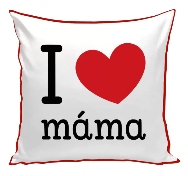 Polštář I love máma