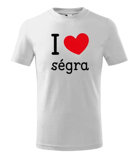 Dětské tričko I love ségra