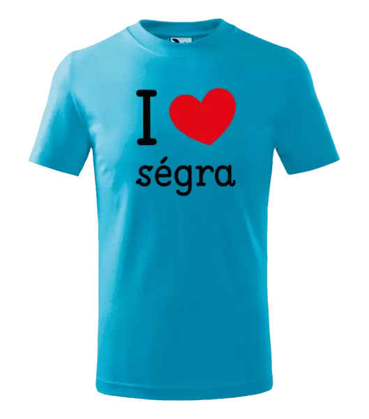 Dětské tričko I love ségra