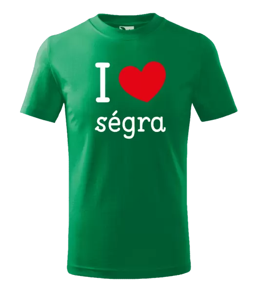 Dětské tričko I love ségra
