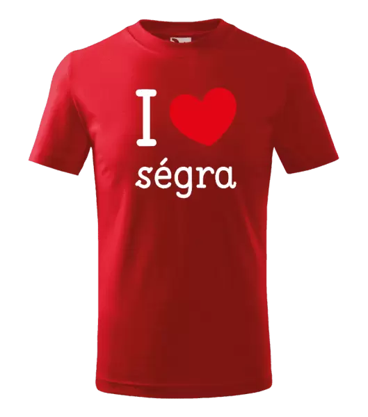 Dětské tričko I love ségra