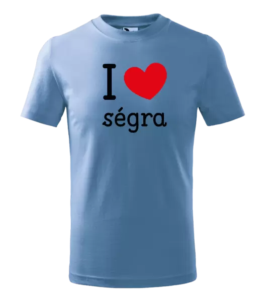 Dětské tričko I love ségra