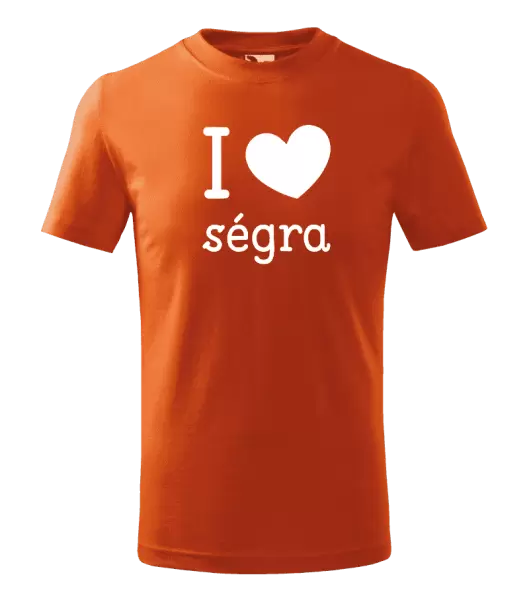 Dětské tričko I love ségra