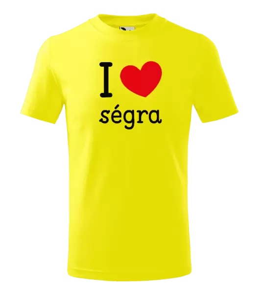 Dětské tričko I love ségra