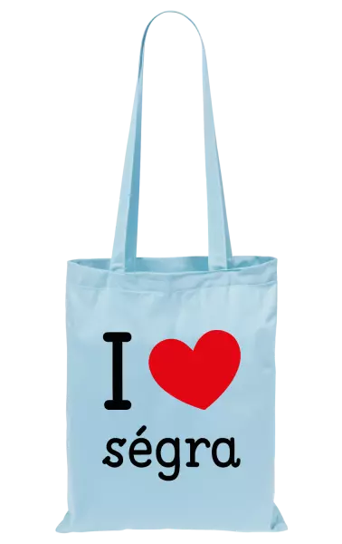 Látková taška I love ségra