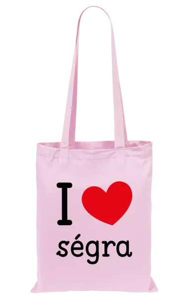 Látková taška I love ségra