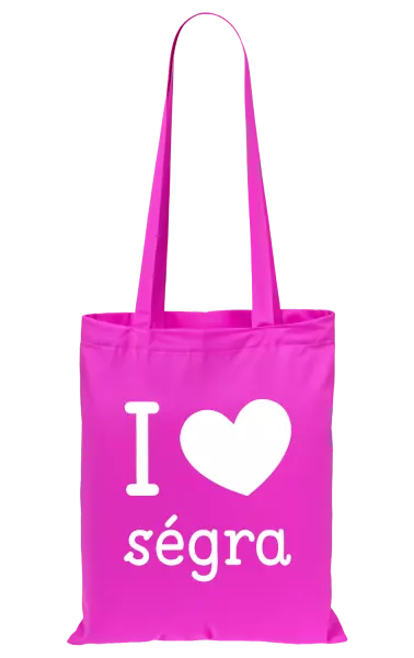 Látková taška I love ségra