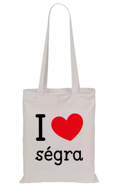 Látková taška I love ségra